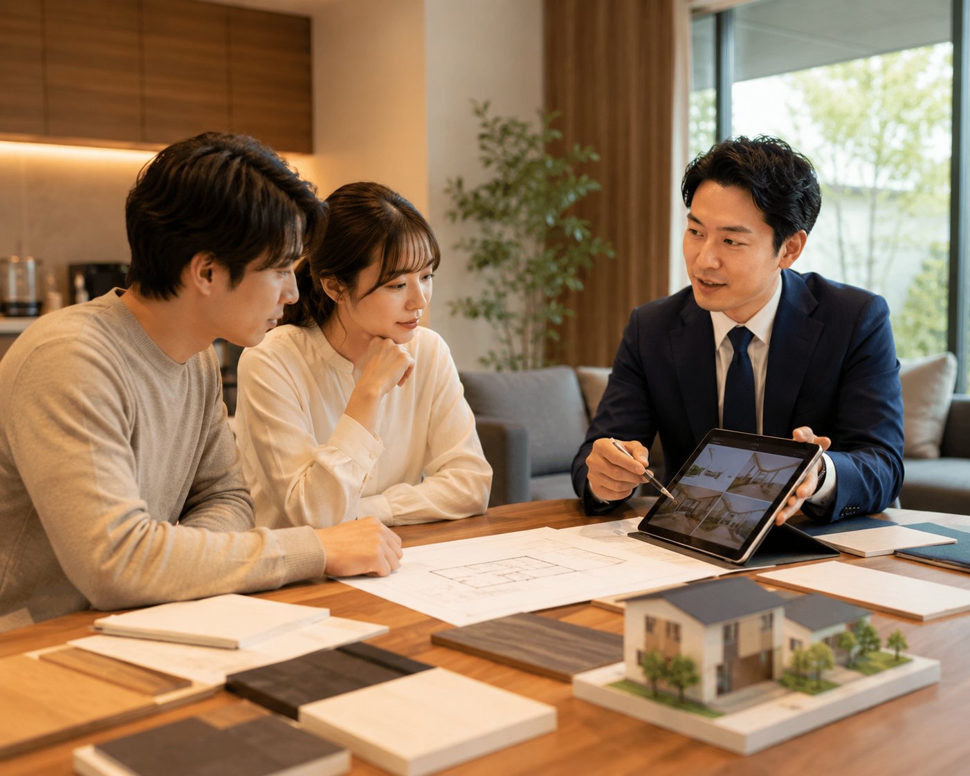 営業マンの誠実な提案